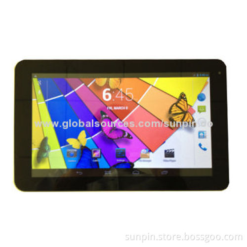 9-inch Touch Capacitive Tablet 3G Calling, Quad-cortex, Dual SIM Card, Wi-Fi, Bluetooth, GPS, FM